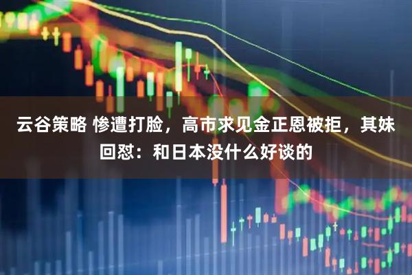 云谷策略 惨遭打脸，高市求见金正恩被拒，其妹回怼：和日本没什么好谈的