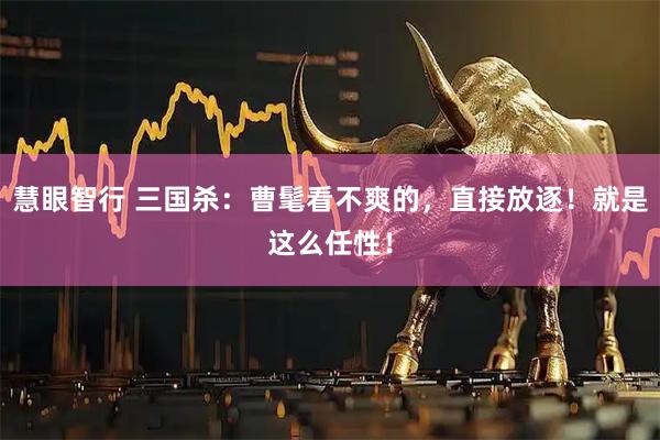 慧眼智行 三国杀：曹髦看不爽的，直接放逐！就是这么任性！