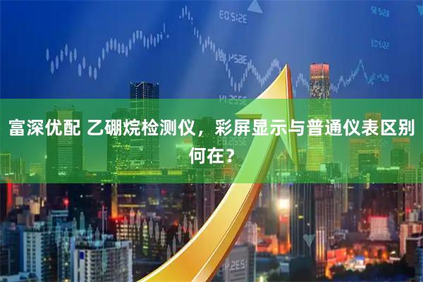 富深优配 乙硼烷检测仪，彩屏显示与普通仪表区别何在？