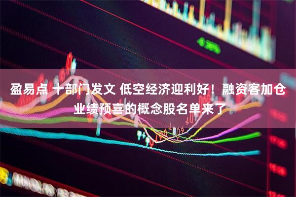 盈易点 十部门发文 低空经济迎利好！融资客加仓 业绩预喜的概念股名单来了
