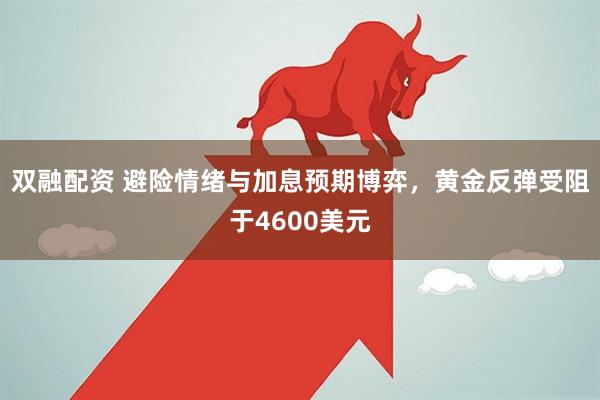 双融配资 避险情绪与加息预期博弈，黄金反弹受阻于4600美元