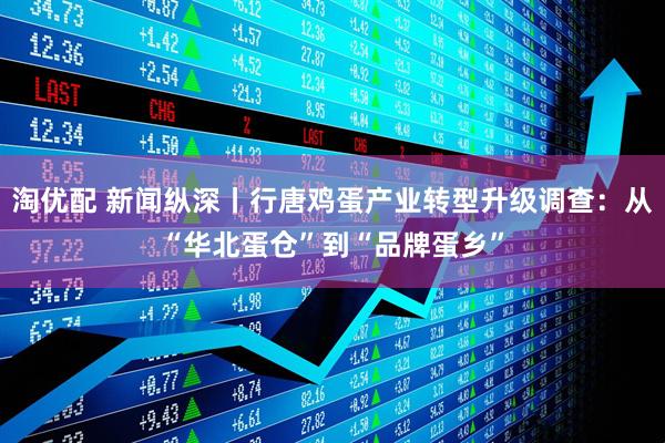 淘优配 新闻纵深丨行唐鸡蛋产业转型升级调查：从“华北蛋仓”到“品牌蛋乡”