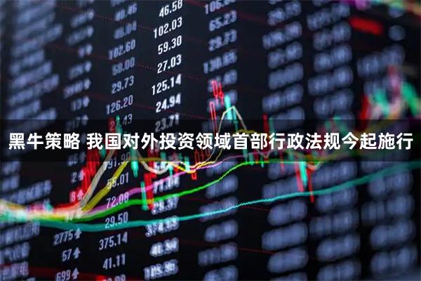 黑牛策略 我国对外投资领域首部行政法规今起施行