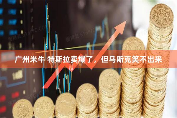 广州米牛 特斯拉卖爆了，但马斯克笑不出来