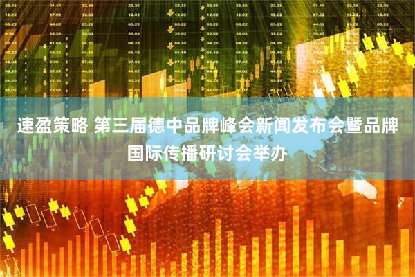 速盈策略 第三届德中品牌峰会新闻发布会暨品牌国际传播研讨会举办